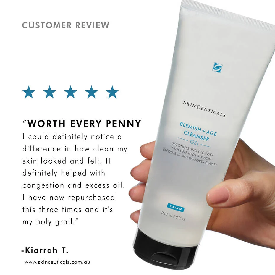 Blemish and Age Cleansing Gel 240ml - Image 4