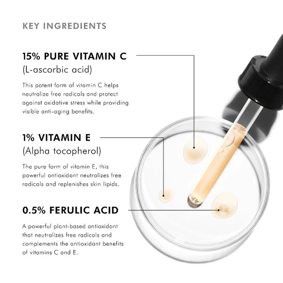 C E Ferulic Vitamin C Serum 30ml - Image 4