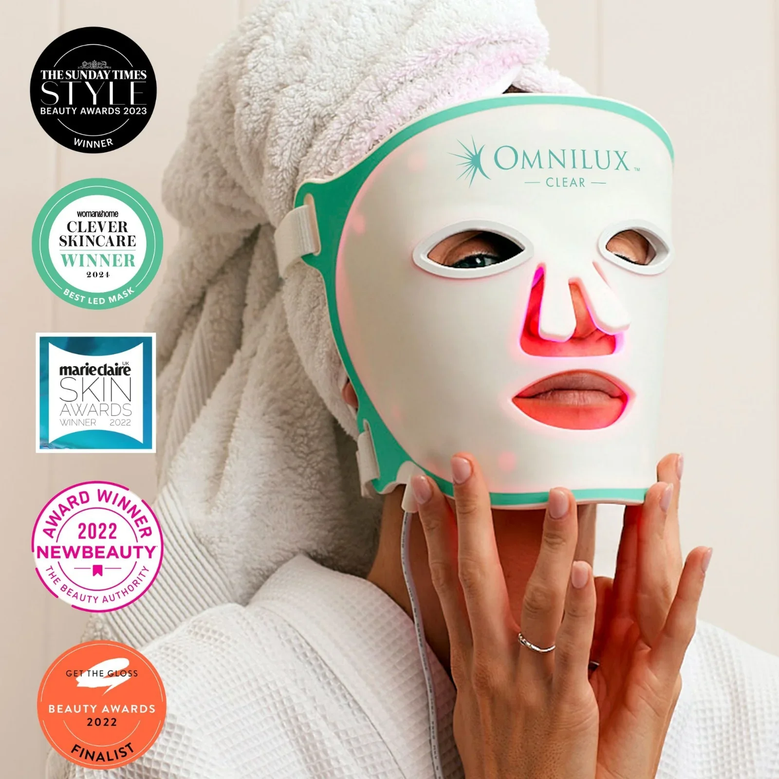 OmniLux Clear LED Mask - Image 6