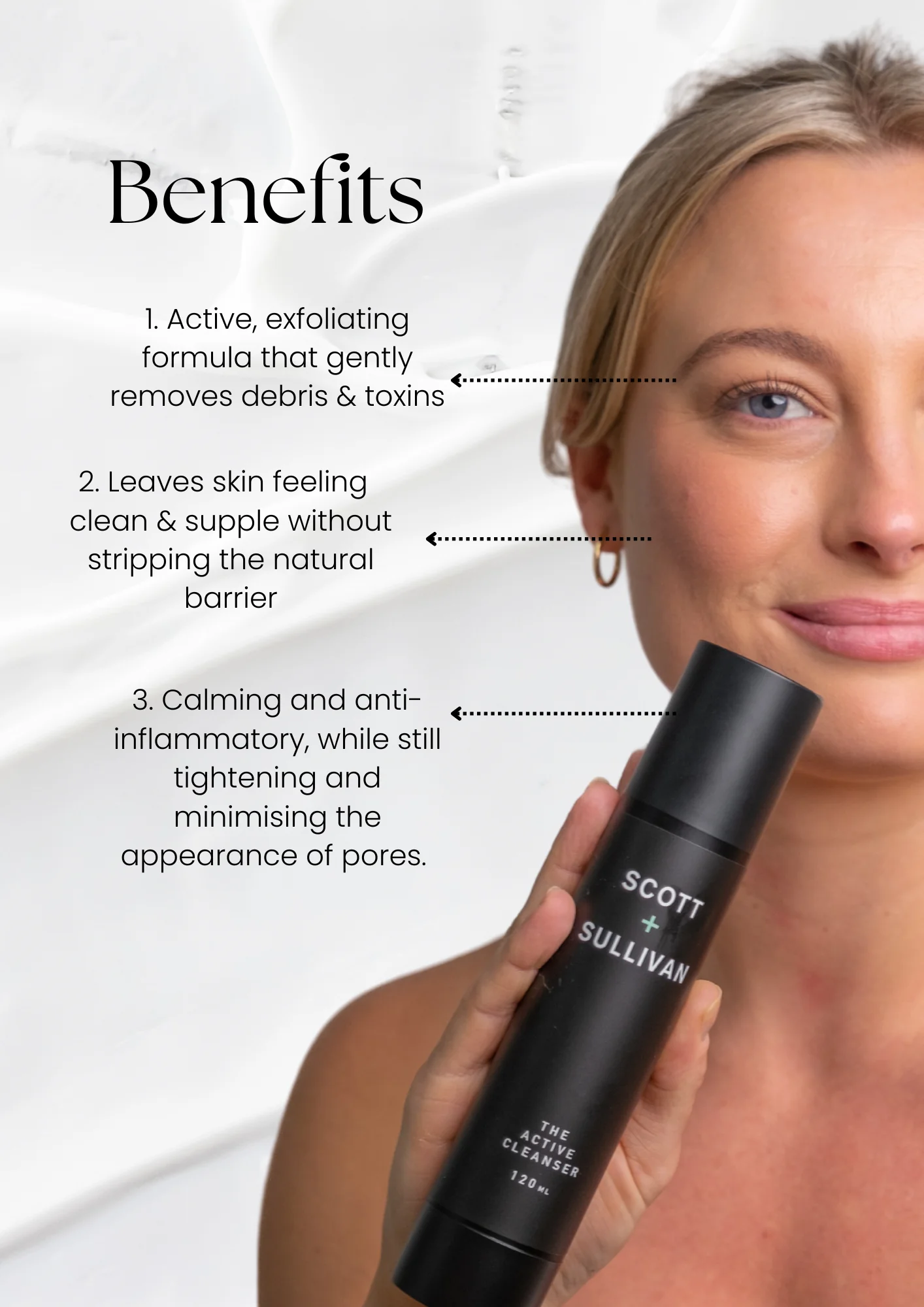 The Active Cleanser 120ml - Image 3